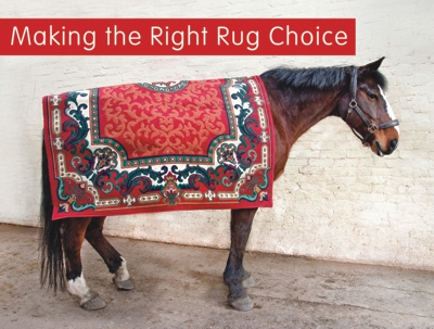 Choosing the right rug is important.